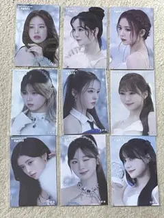 NiziU AWAKEオンラインくじ ステッカー コンプ 9種