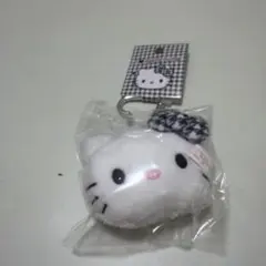 Hello Kitty 千鳥格子 マスコットキーホルダー