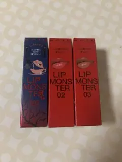 リップモンスター103 限定 02 03 秘めた炎 pink banana 陽炎