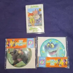 ズートピア2 happyくじ ゲイリー ニブルズ 缶ミラー チェキ 3点