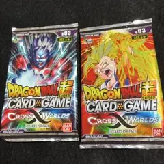 絶版・希少】ドラゴンボール カードゲーム 未開封パック 2パック 20年