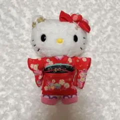 レア！ハローキティ 踊る声まね 日本人形 ぬいぐるみ 着物 浴衣 - メルカリ