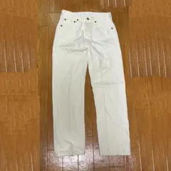 Levi’s 501 ホワイトデニム W28 L34 USA製 リーバイス