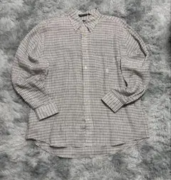 NAUTICA リネンシャツ ロングスリーブ