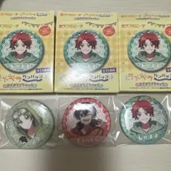 カラフルピーチ からぴちピクニック ラメキラ缶バッジ