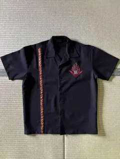 ブライアンセッツァーオーケストラ USA製 STEADY ボウリングシャツ