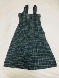 マジェスティックレゴン　チェック柄 ワンピース　秋冬