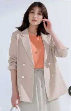 anySiS 【吸水速乾・洗える】シアーメッシュ ジャケット