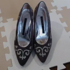 ブティックオーサキ 24cmスエードパンプス