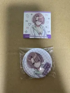 学園アイドルマスター　学マス　缶バッジBOX　シール　有村麻央