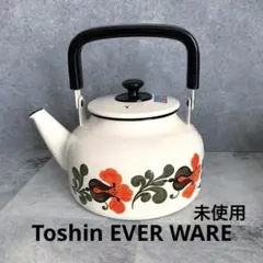 Toshin EVER WARE ケトル　やかん　花柄　昭和レトロのサムネイル