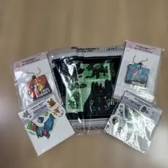 ポケモン ハンドタオルとキーホルダーとステッカーセット　一番くじ