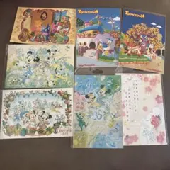 レトロ　ディズニー　ポストカード　7枚セット