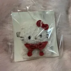 サンリオ　ぽてもこシリーズ　ヘアクリップ　キティ