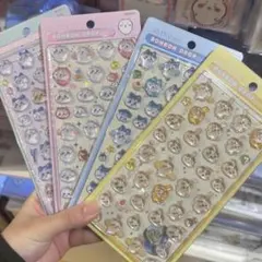 ちいかわ 立体シール　3Dシール　ボンボンドロップシール 4枚セット