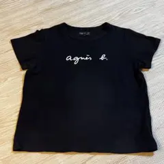 agnes b. ロゴTシャツ ブラック サイズ3のサムネイル
