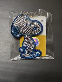 スヌーピー ラインストーン キーホルダー