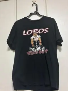 LOBOS グラフィックTシャツ ブラック