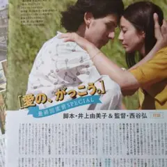 週刊　TVガイド　愛の学校　切り抜き　ラウール　木村文乃