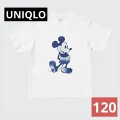 【新品未使用】UNIQLO Tシャツ　ディズニー　ミッキー　120 UT