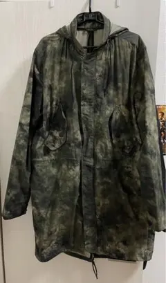 acne studio カモフラモッズコート　ナイロンのサムネイル
