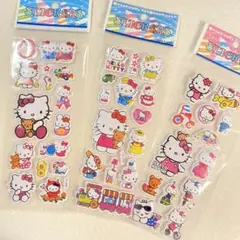 ハローキティ　ぷっくりシール