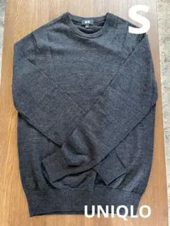 値下げ！UNIQLO ダークグレー セーター S