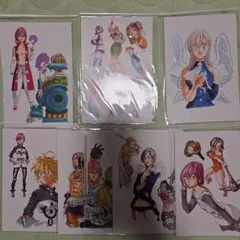 七つの大罪 神々の逆鱗 プリンセスカフェ ノベルティ ポストカード 7点セット 七つの大罪 神々の逆鱗 プリンセスカフェ ノベルティ ポストカード 7点