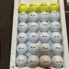 10/31)美品スリクソン ZスターXVのロストボール2ダースの出品になります。