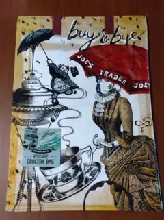 トレーダージョーズ エバーグリーン州 ショッピングバッグ　エコバッグ