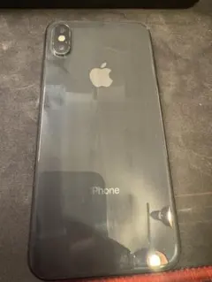 Apple iPhone X ホワイト ひび割れありジャンク品 - メルカリ