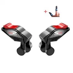 4本指 スマホ コントローラー トリガー 射撃ボタン 荒野行動PUBG