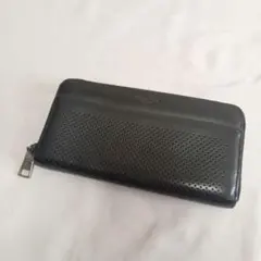 COACH コーチ 長財布 ラウンドファスナー ブラック レディースブランド