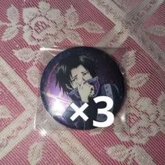 ハンターハンター　フェイタン　グリッター缶バッジ　ジャンプフェスタ2026