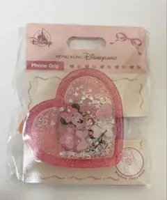 香港ディズニー　ミニー　シェリーメイ　スマホグリップ　フォングリップ　リングのサムネイル
