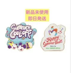 新品未使用　ディズニーリゾート×ミセスグリーンアップル　ピンバッジセット