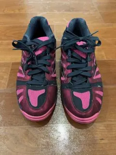 미즈노 핸드볼 슈즈 블랙/핑크 27cm