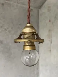 フランス ヴィンテージ 草花模様 ティアドロップ ガラスシェード