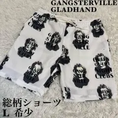 ☆GANGSTERVILLE 総柄ショーツ L 日本製 GLADHAND☆のサムネイル