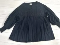 ［新品未使用］BEAMS HEART プリーツ切り替えニット