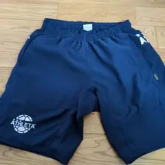 アスレタ　ハーフパンツ　Mサイズ　ネイビー