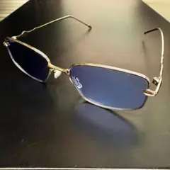 ブラックフライデーセール中！　Y2K サングラス ブルーレンズ 定番型