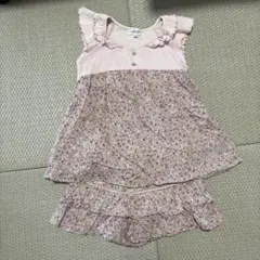 ジルスチュアート　セットアップ　トップス　キュロット　小花柄　120cm キッズ