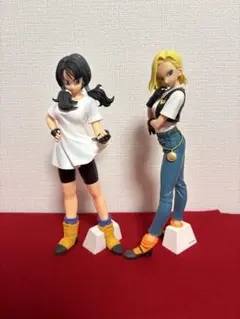 ブルマと人造人間18号 フィギュアセット - メルカリ