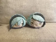 ツイステ　ツムツムぬいぐるみ ジェイド・フロイド2体セット