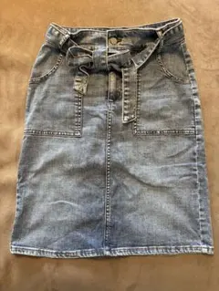 BANANA REPUBLIC デニムタイトスカート サイズ2
