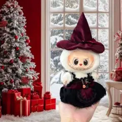 ぬい服 ぬいぐるみ用 ラブブ LABUBU 着せ替え 魔女 ハロウィン コスプレ