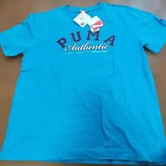 PUMA XL Tシャツ 青色 100%コットン