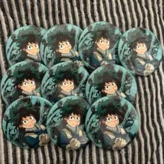 僕のヒーローアカデミア 緑谷出久 缶バッジ セット売り まとめ売り