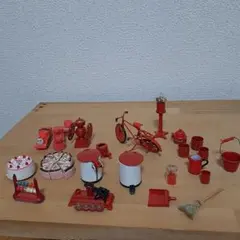 最終値下げ☆ミニチュア赤色セット